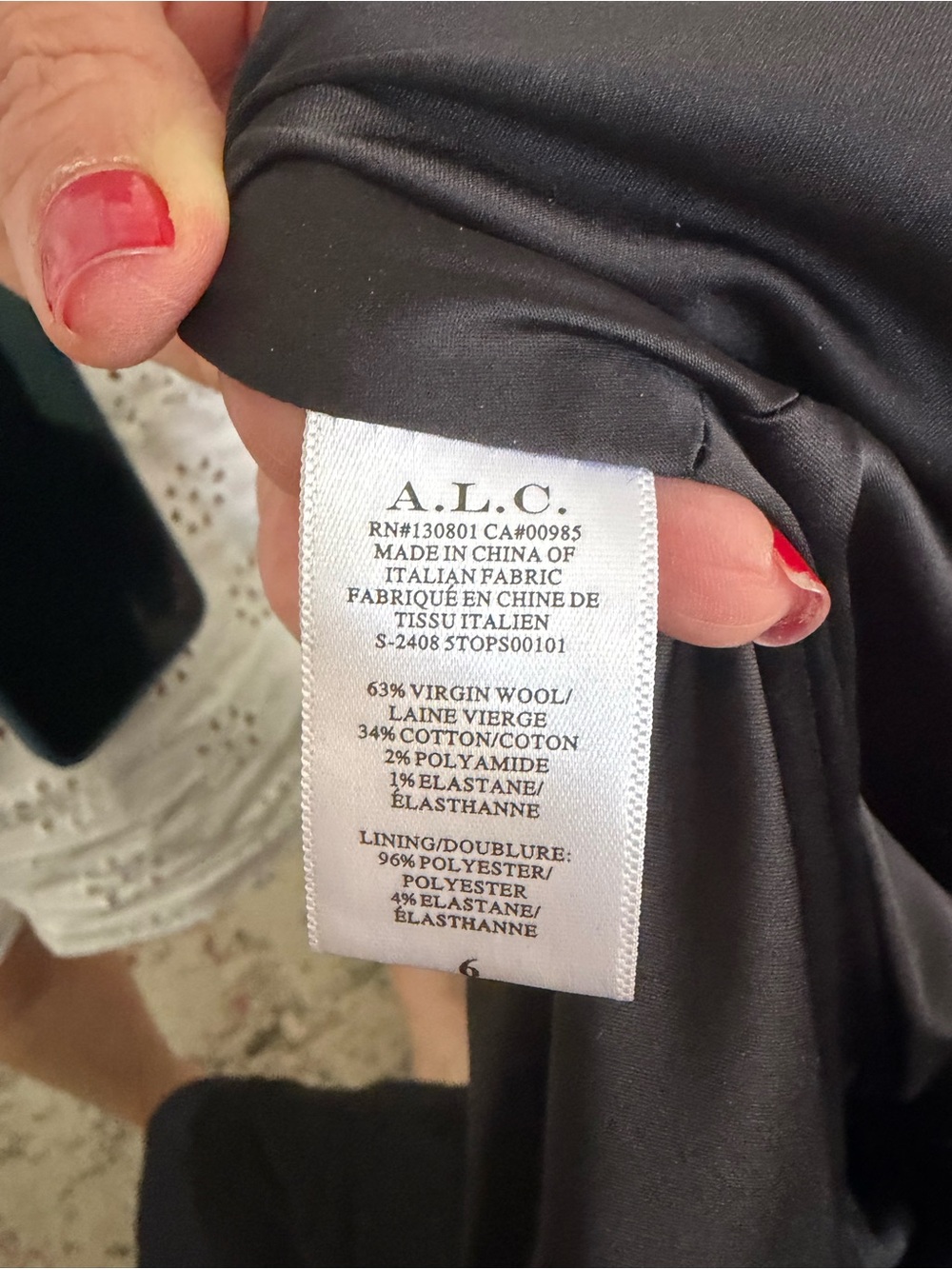 A. L. C. Skyla assymetrical skirt and matching jacket. Sold together. - Picture 13 of 13